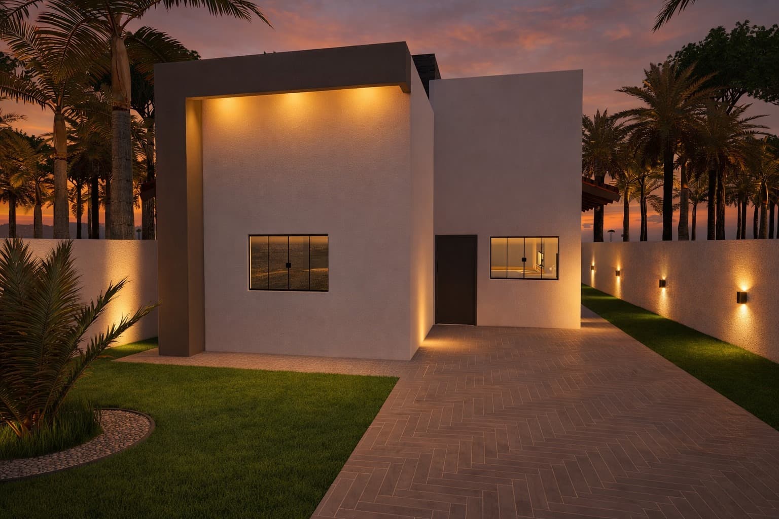Render 3D — Casa Família